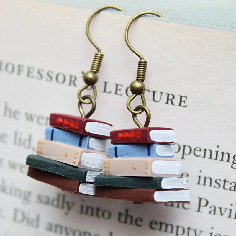 Maliben | Book Stack Earrings
