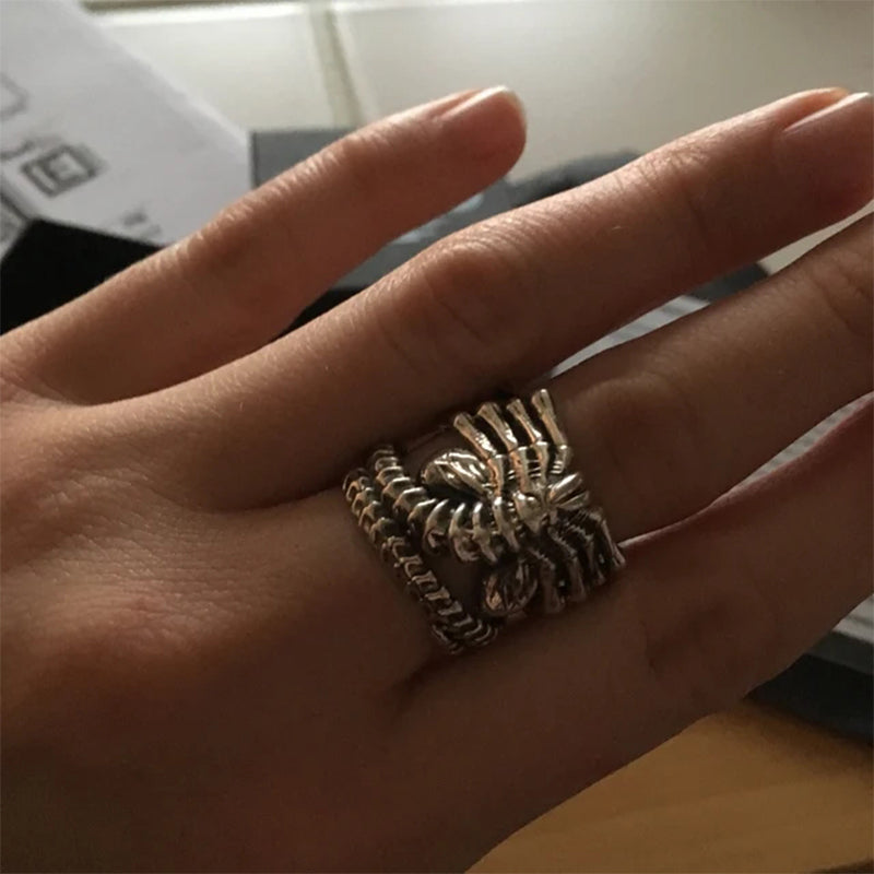 Maliben | Alien-Facehugger-Ring