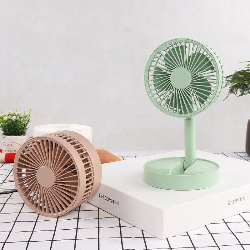 Maliben | Height-Adjustable, Rechargeable Telescopic Stand Fan