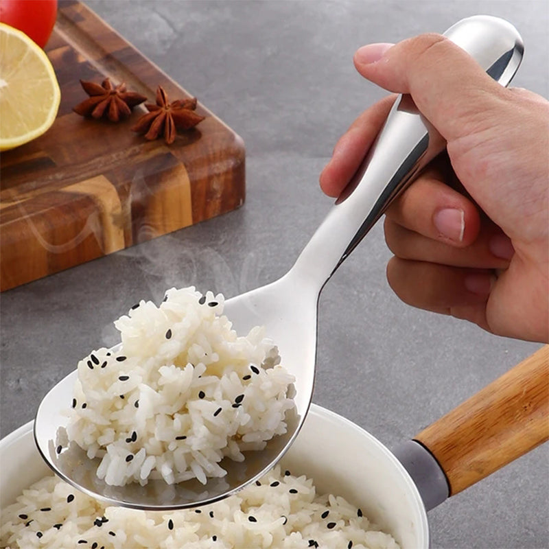 Maliben | Thickened Stainless Steel Non-Stick Rice Spoon