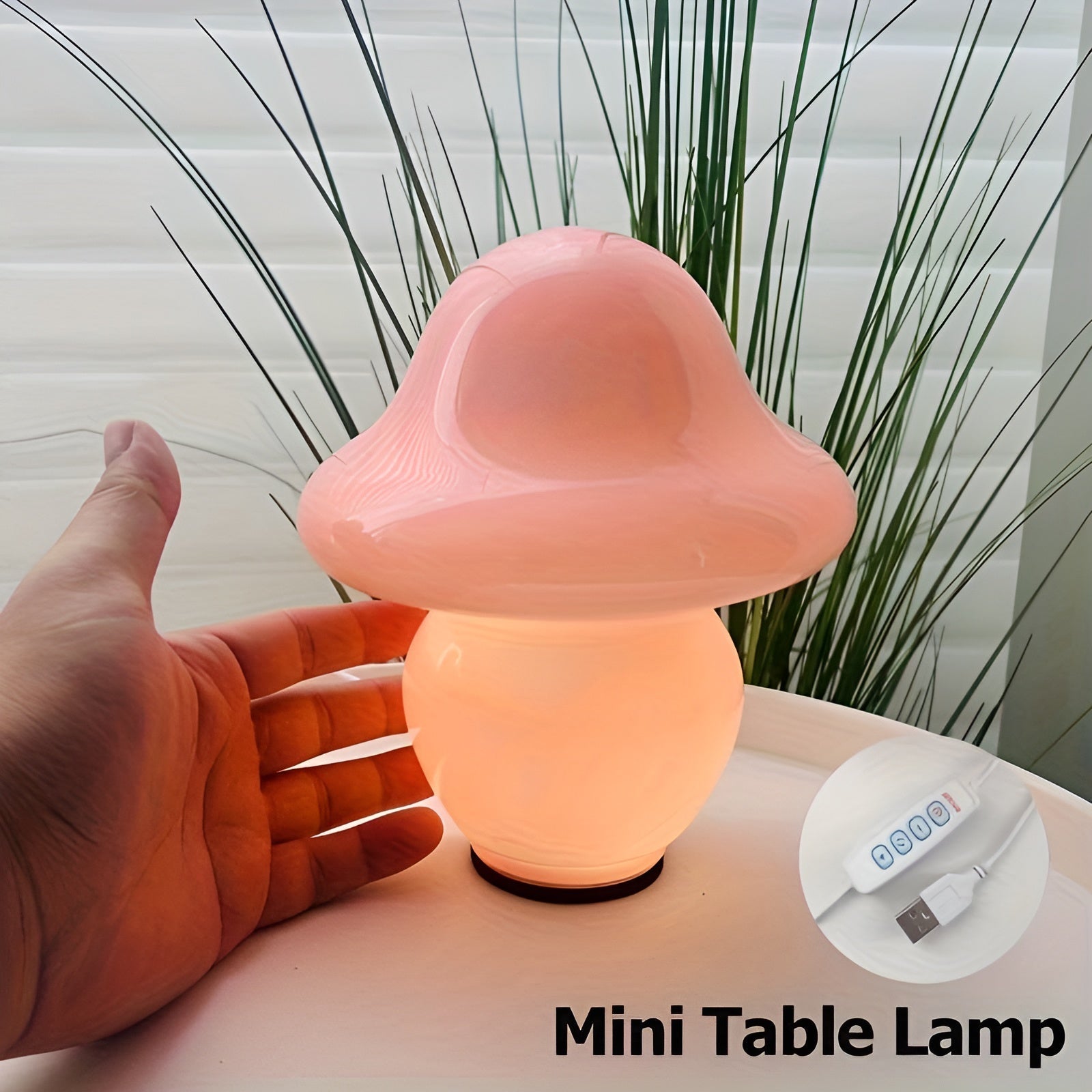 Maliben | Mushroomdream Lamp – Enchanting Glass Lighting With Mushroom Pattern