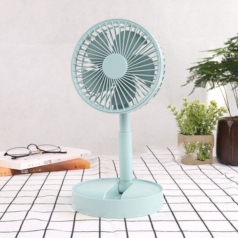 Maliben | Height-Adjustable, Rechargeable Telescopic Stand Fan