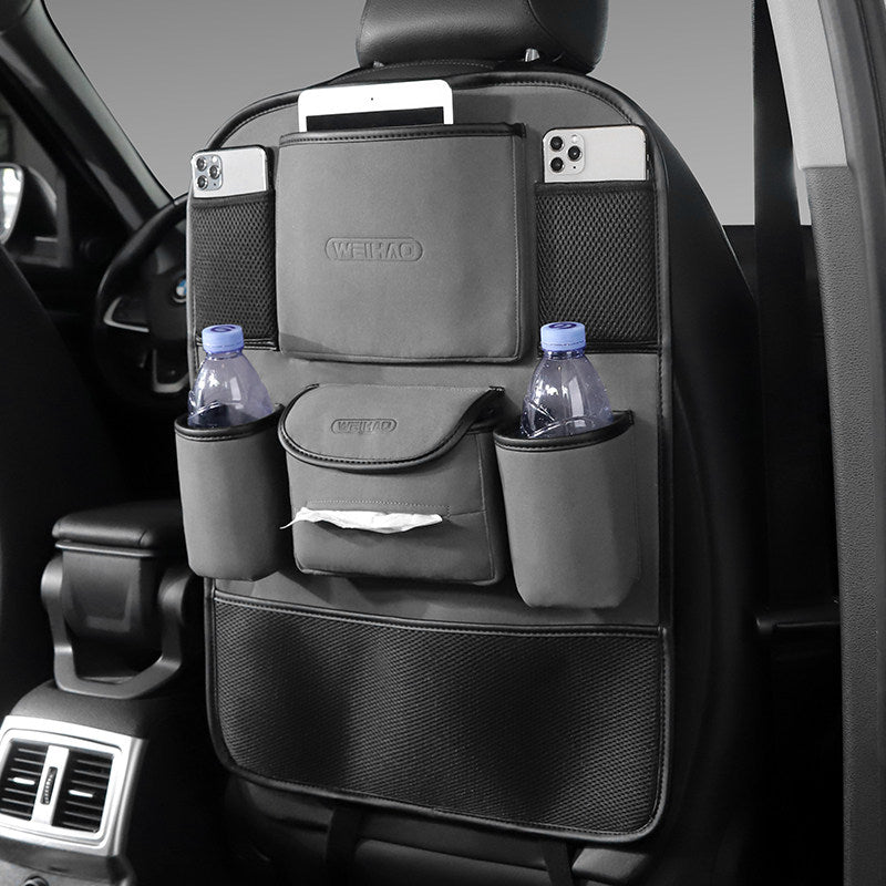 Maliben | Universal Multifunction Car Seat Organizer, For Beverages, Books, Tablets, Snacks & More