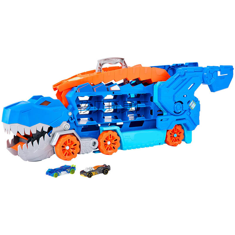 Maliben | Jurassic Transporter | Ultimate Play Experience With Race Cars - Transformable Dinosaur Truck
