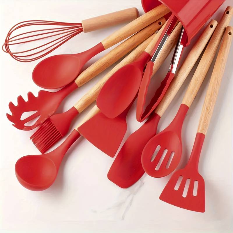 Maliben | Silicone Kitchen Tools Set – Heat Resistant and Scratch Resistant