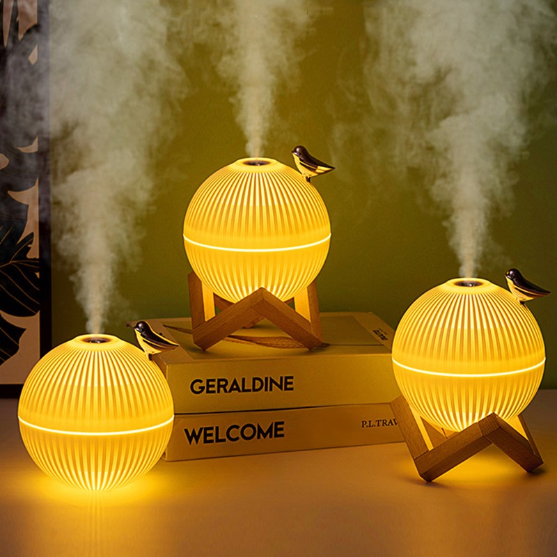 Maliben | Usb Quiet Desktop Humidifier, With Large Capacity Water Tank, Adjustable Light & Mist Outputs, For Home & Office