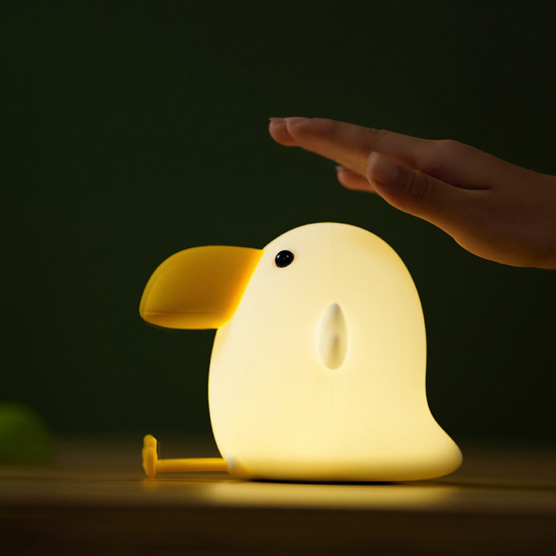 Maliben | Wireless Rechargeable Bedside Lamp, With Dimmable Warm Light, Rgb Light & Auto-Off Timer, For Babyroom, Bedroom, Hallways