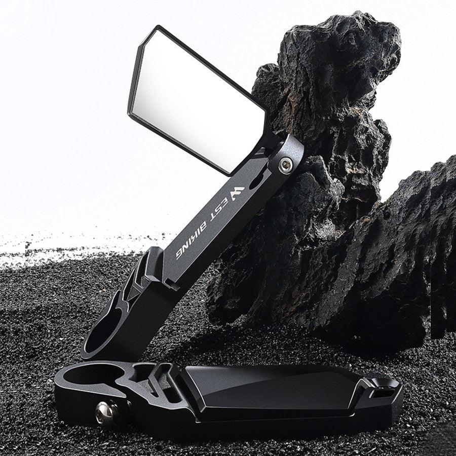 Maliben | Foldable Bicycle Handlebar Rearview Mirrors, Suitable For All Bikes With 22mm Handlebar (2-Pack)