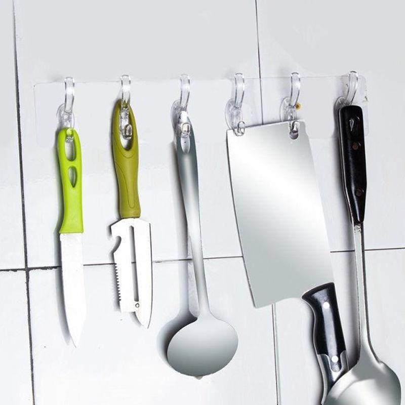 Maliben | Multifunctional Transparent 6 Hooks
