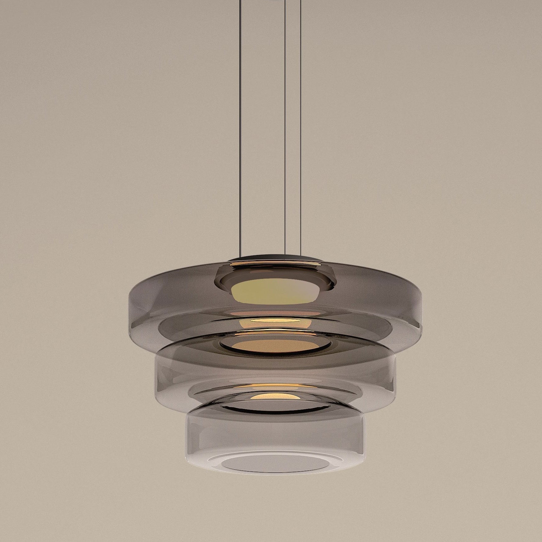 Maliben | Modern Glass Pendant Lamp In Bauhaus Style - Aurorasphere