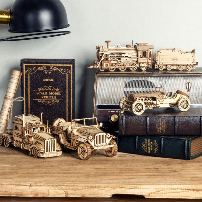 Maliben | Creative Three-Dimensional Assembly Toy Street Cruiser
