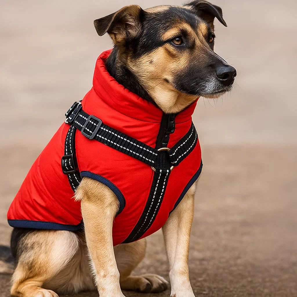 Maliben | Dog Coat Harness Winter Walks
