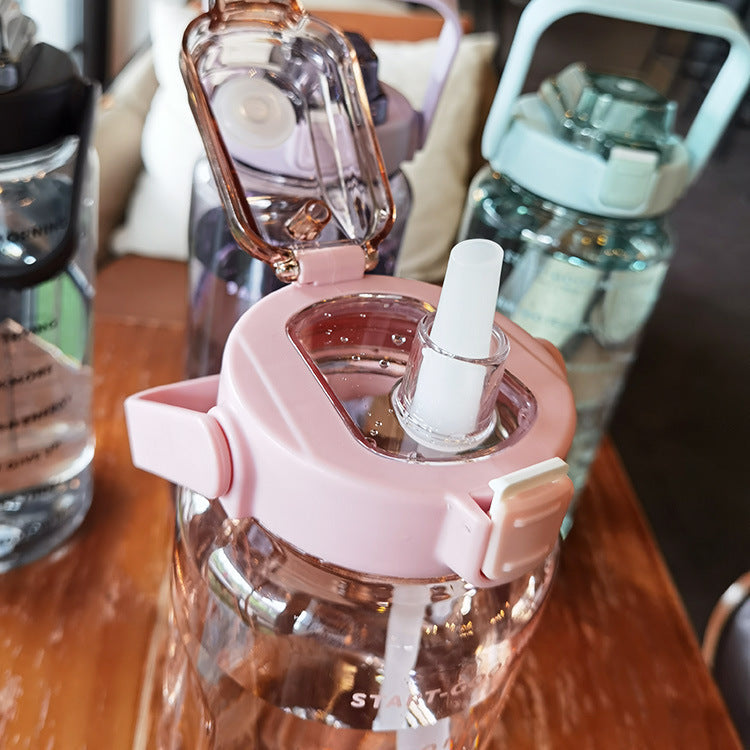 Maliben | Large Plastic Cup Portable Water Bottle