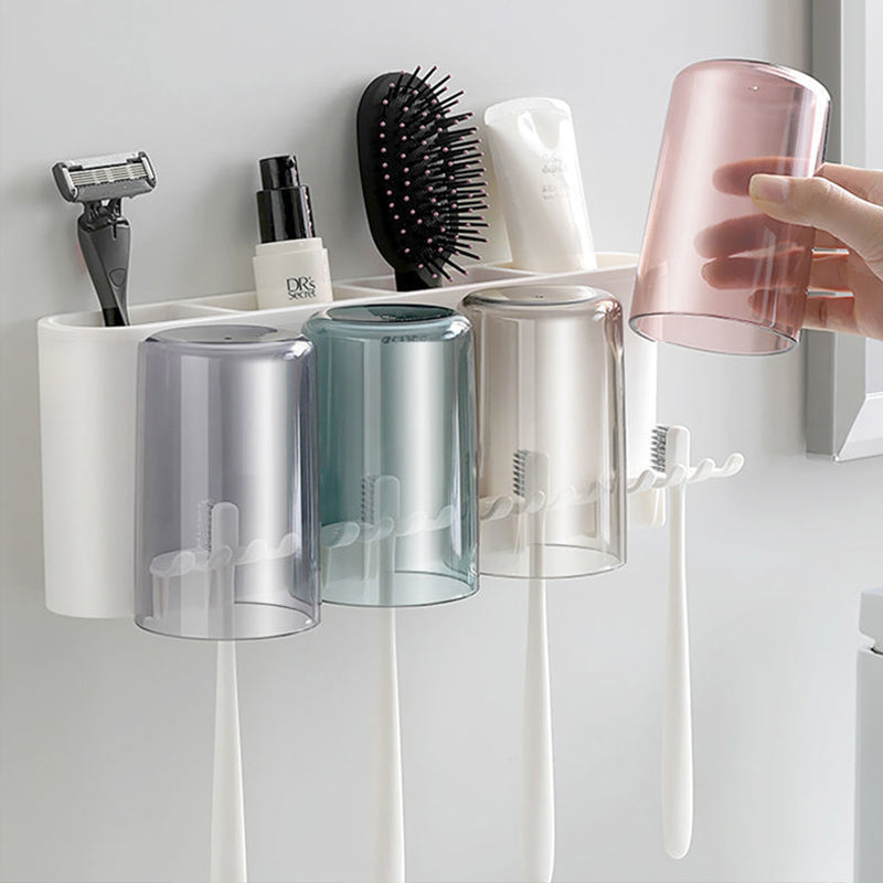 Maliben Gap-free toothbrush holder