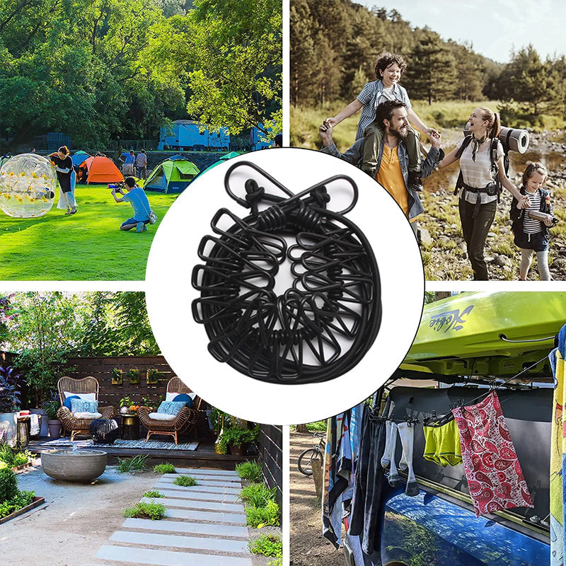 Maliben | Portable Elastic Travel Laundry Rack