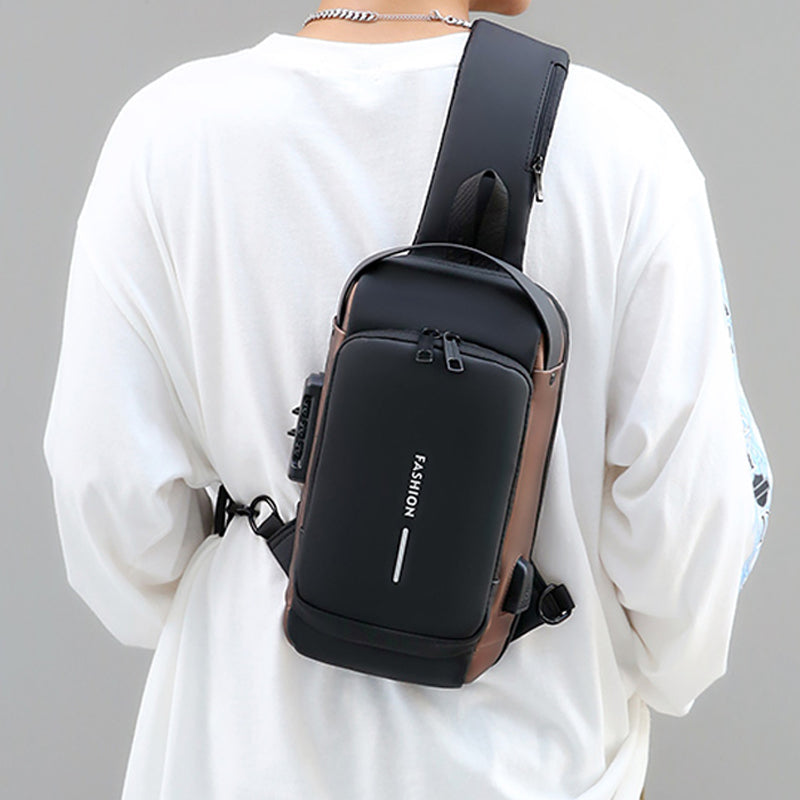 Maliben | Casual Multifuntional Anti-Theft Chest Bag For Men