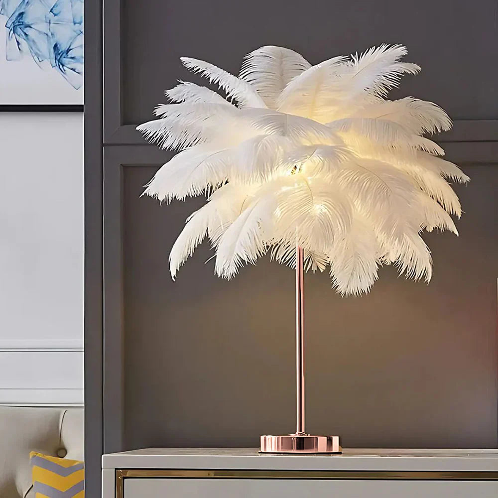 Maliben | Atmospheric Feather Palm Tree Lamp - Lumapalm