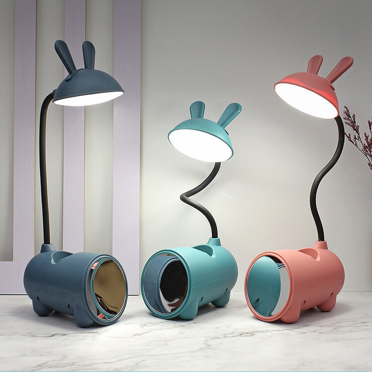 Maliben | Lumobun Table Lamp – Cute Led Desk Lamp With Pen Holder And Usb Connection