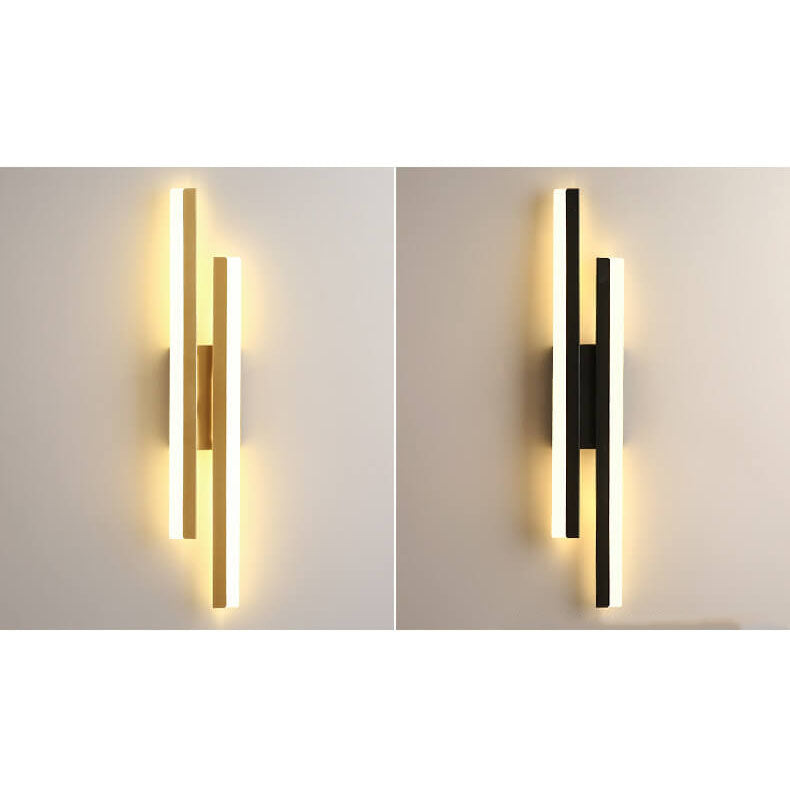 Maliben | Luxline Modern Led Wall Lamp | Minimalist Design | Iron & Acrylic | Dimmable Light