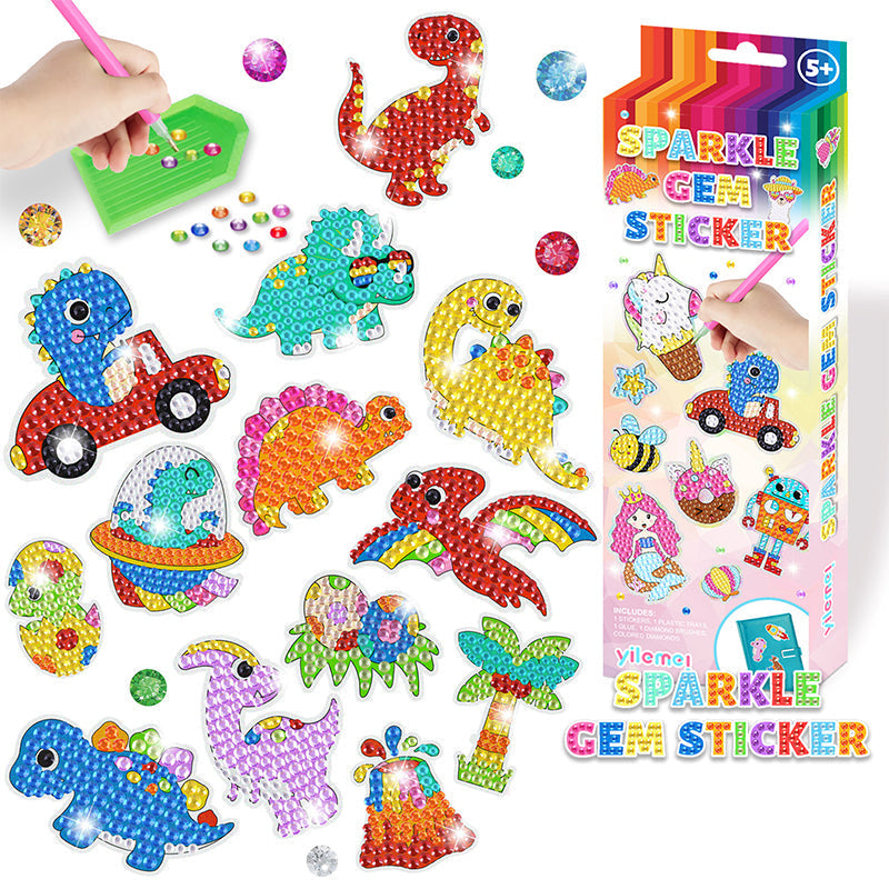 Maliben | Creative Diamond Mosaic Sticker Set