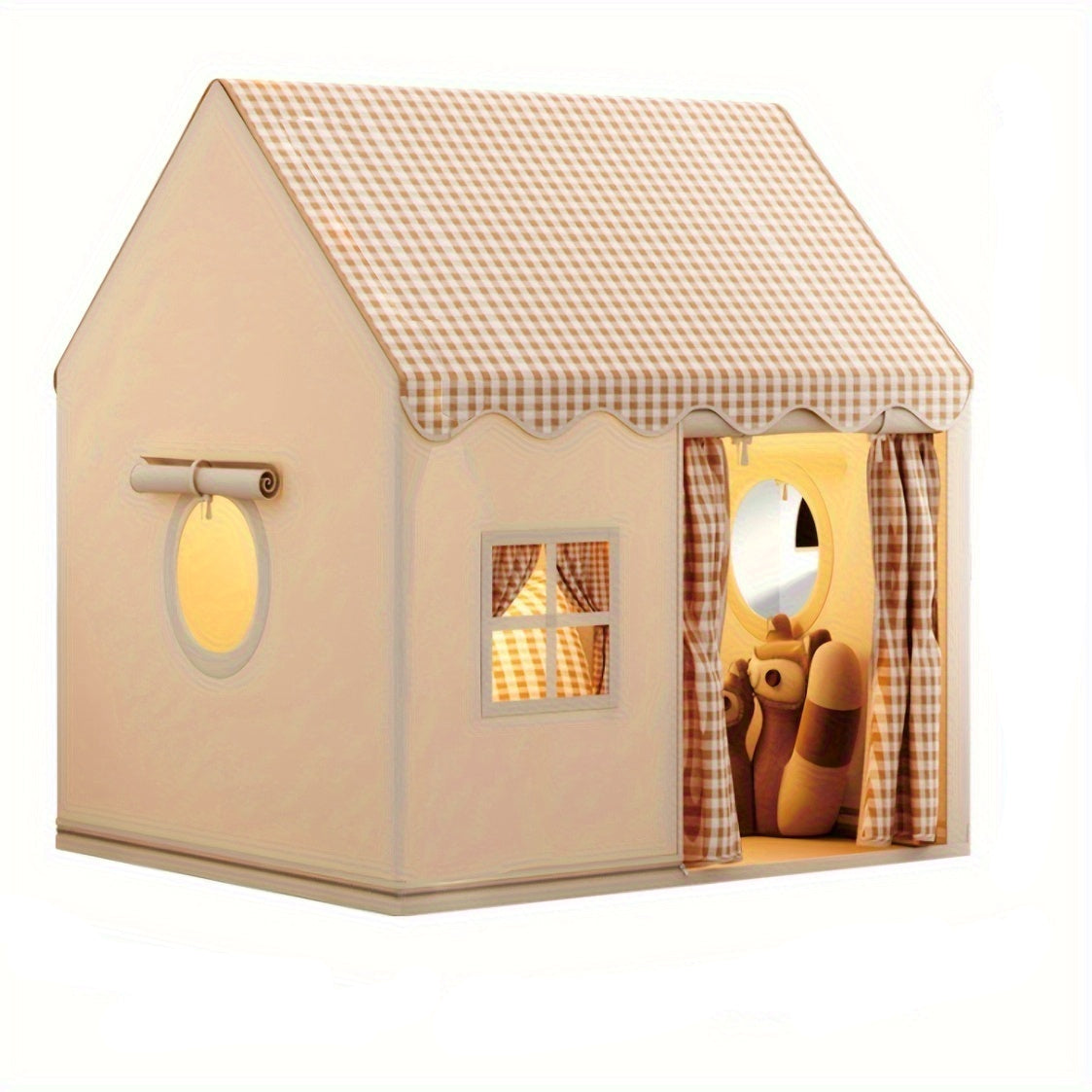 Maliben | WonderlAnd Play Tent | Magical Moments - Tent For Children With Doors and Windows