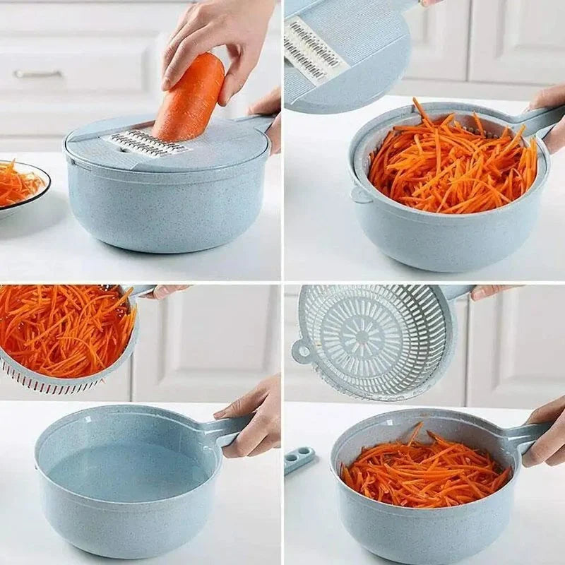 Maliben | 12-In-1 Multifunctional Tool For Cutting Vegetables