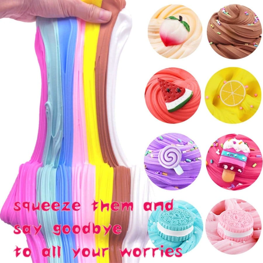 Maliben | Calmicraft - Premium Stress Relief With Soft, Non-Sticky Clay Slime