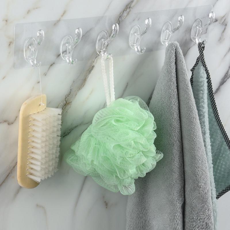 Maliben | Multifunctional Transparent 6 Hooks