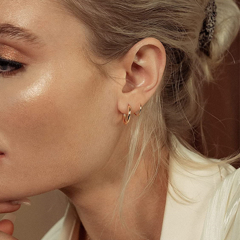 Maliben | Double Twist Spiral Earrings
