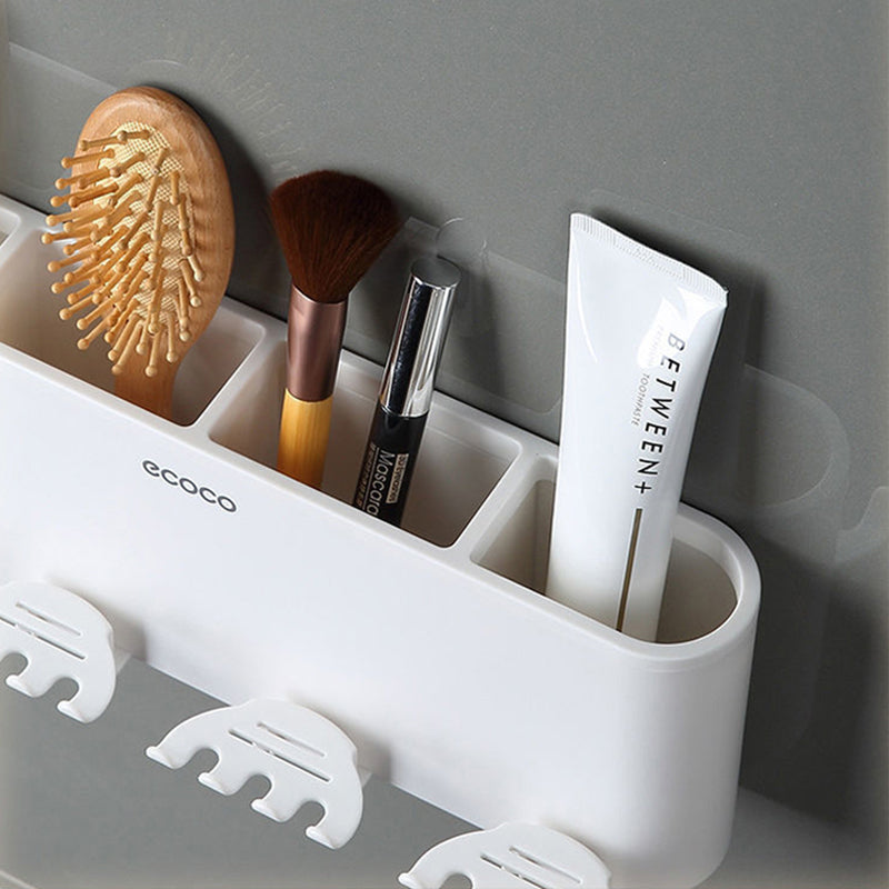 Maliben Gap-free toothbrush holder