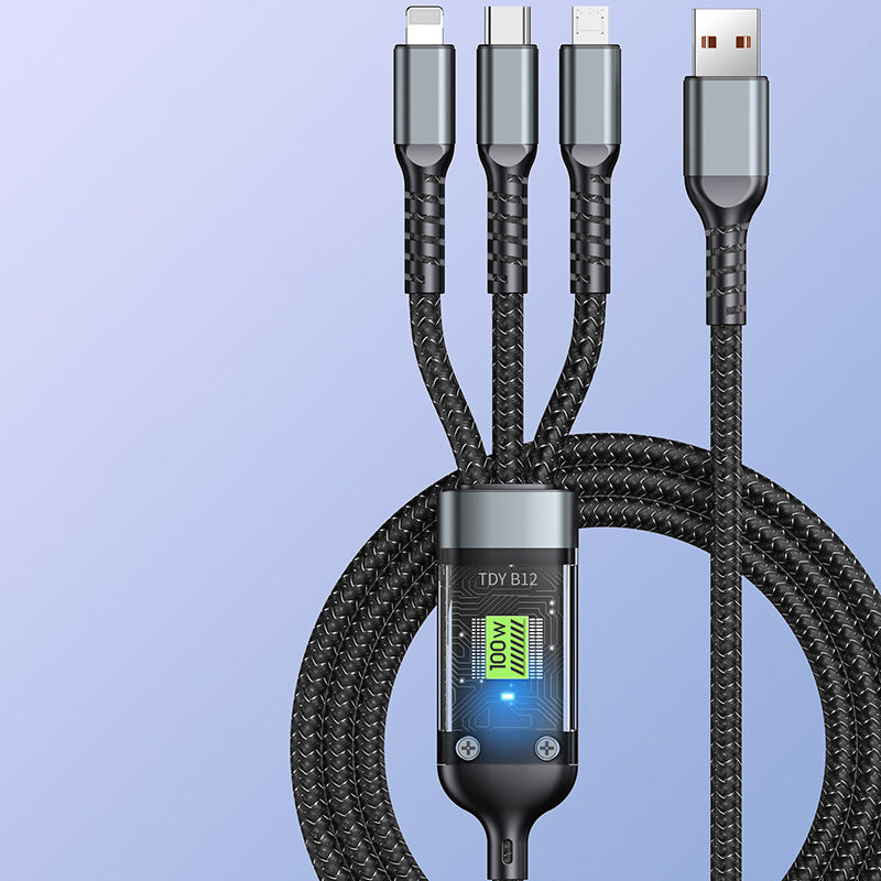 Maliben | Super Fast ChargIng 3-in-1 Data Cable