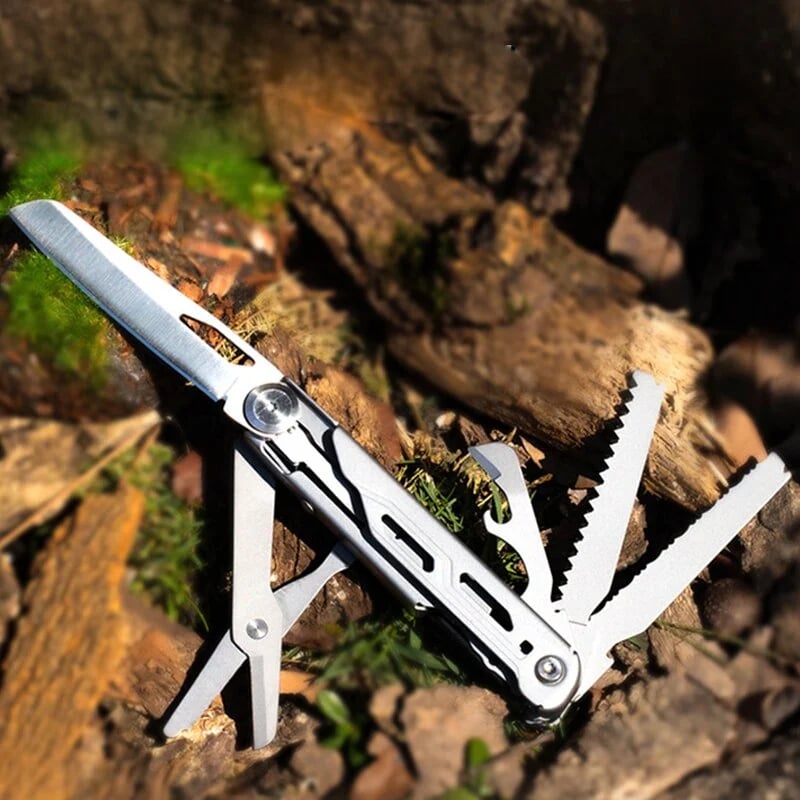 Maliben | Multitool Pocket Self-Locking Multi-Purpose Folding Knife