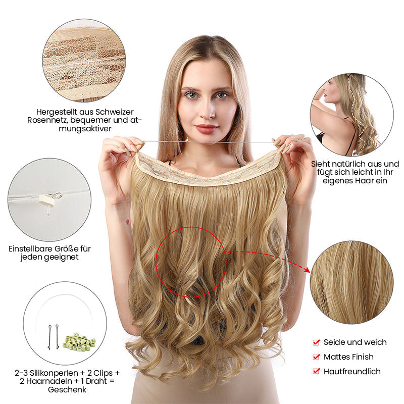 Maliben | Long Curly Wavy Wig
