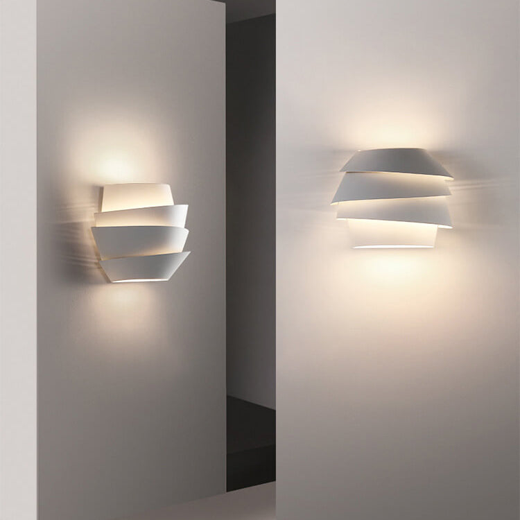 Maliben | Shinelux - Modern Wall Lamp With Double Light Points Made Of Iron