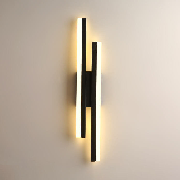 Maliben | Luxline Modern Led Wall Lamp | Minimalist Design | Iron & Acrylic | Dimmable Light