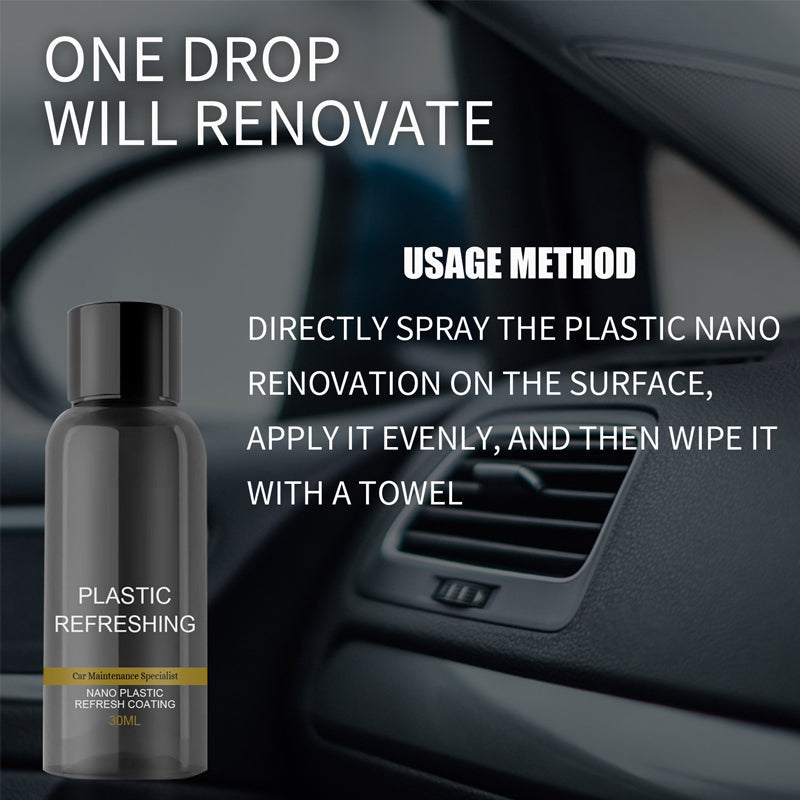 Auto Plastic Coating Restoration Agent