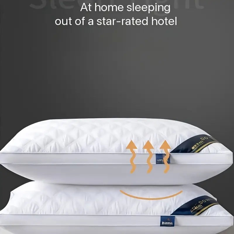 Maliben | Dreamrest - Set Of 2 Hypoallergenic 3d Pillows - Soft Cervical Support & Hotel Quality Sleep