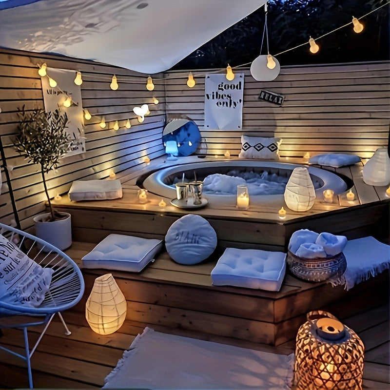 Maliben | Set Of 6 Flameless Tea Lights With Remote - Flickering For Cozy Evenings