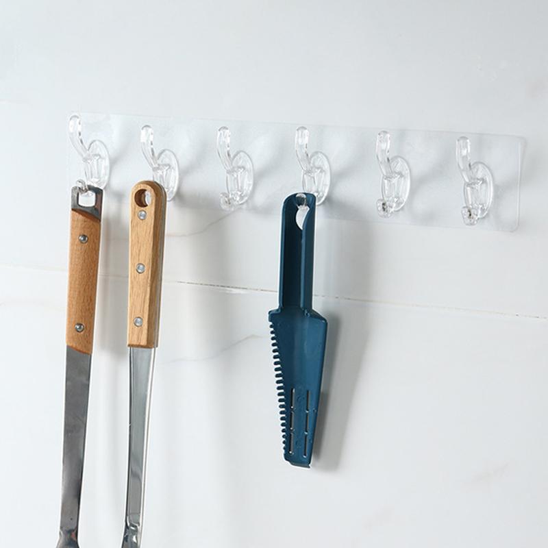Maliben | Multifunctional Transparent 6 Hooks