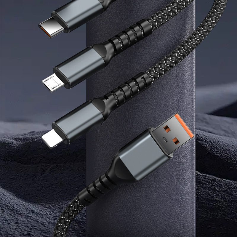 Maliben | Super Fast ChargIng 3-in-1 Data Cable