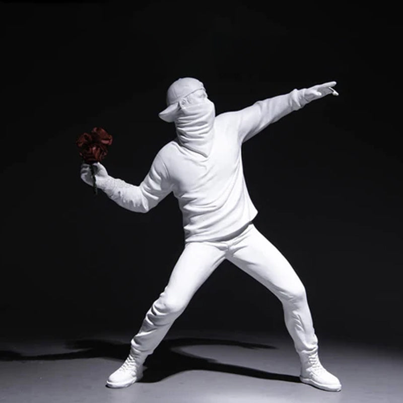 Maliben | Banksy Flower Rioter Ornament