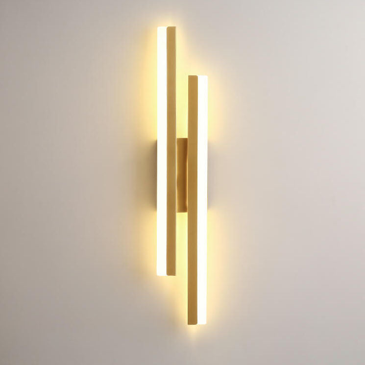 Maliben | Luxline Modern Led Wall Lamp | Minimalist Design | Iron & Acrylic | Dimmable Light