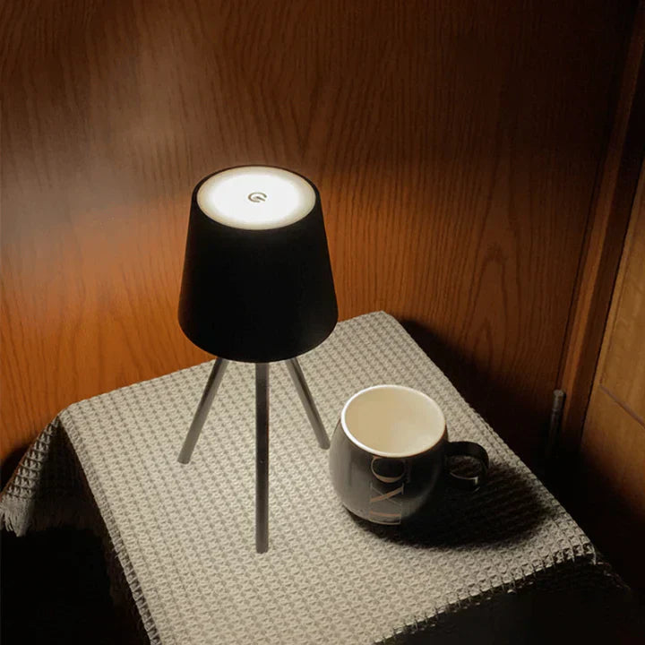 Maliben | Nordic Tripod Table Lamp - Stylish Wireless Led Night Light