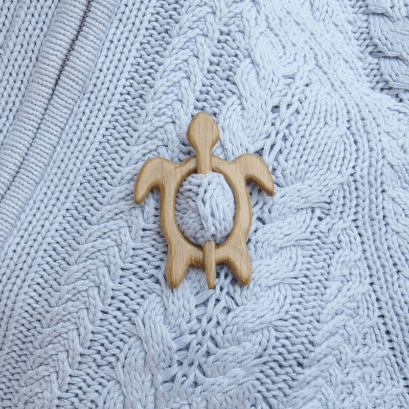 Maliben | Sweet Animal Brooch Made Of Wood
