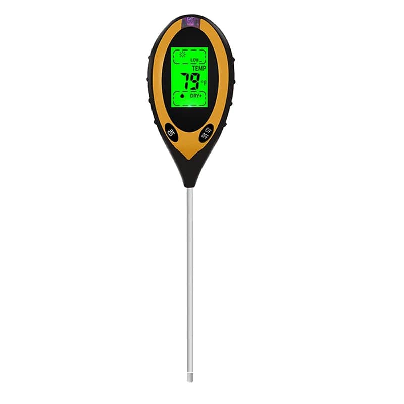 Maliben | 4-In-1 Soil Analyzer: Ph, Moisture, Temperature, Light