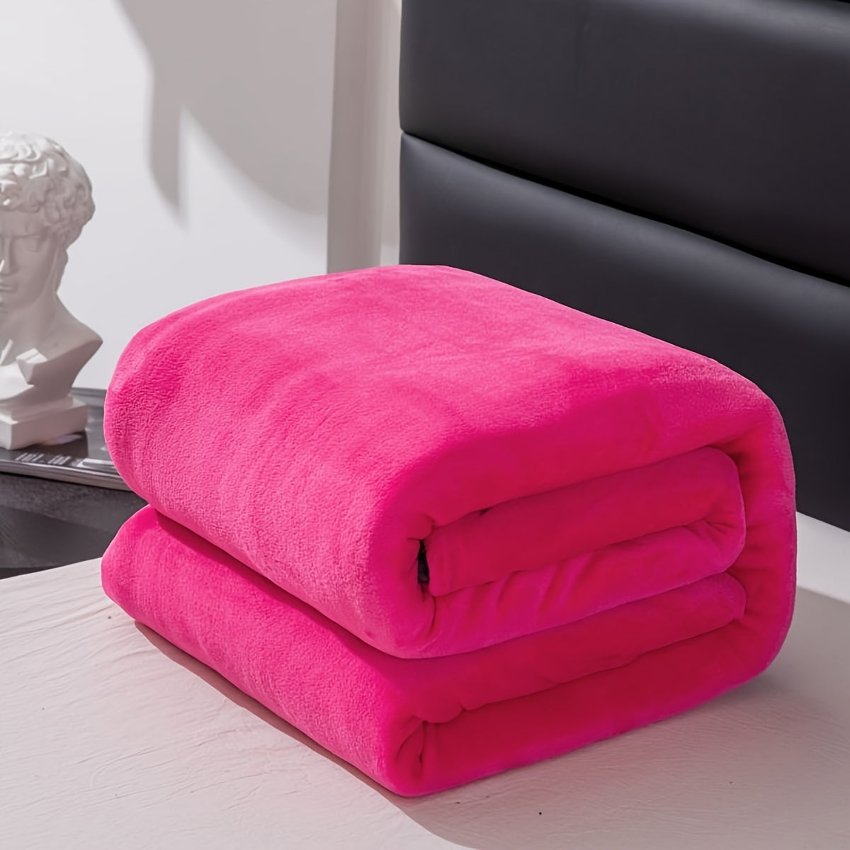 Maliben | Gray Flannel Blanket: Luxury ComFort for Every Season