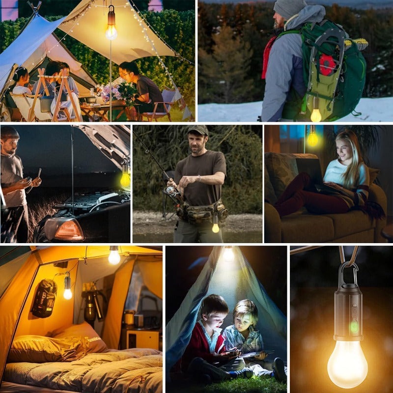 Maliben | Solar + Usb Led Camping Lantern