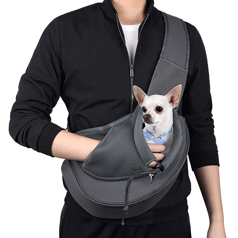 Maliben | Pet Dog Carrier Sling Bag With Adjustable Strap & Phone Pocket, For Dogs & Cats
