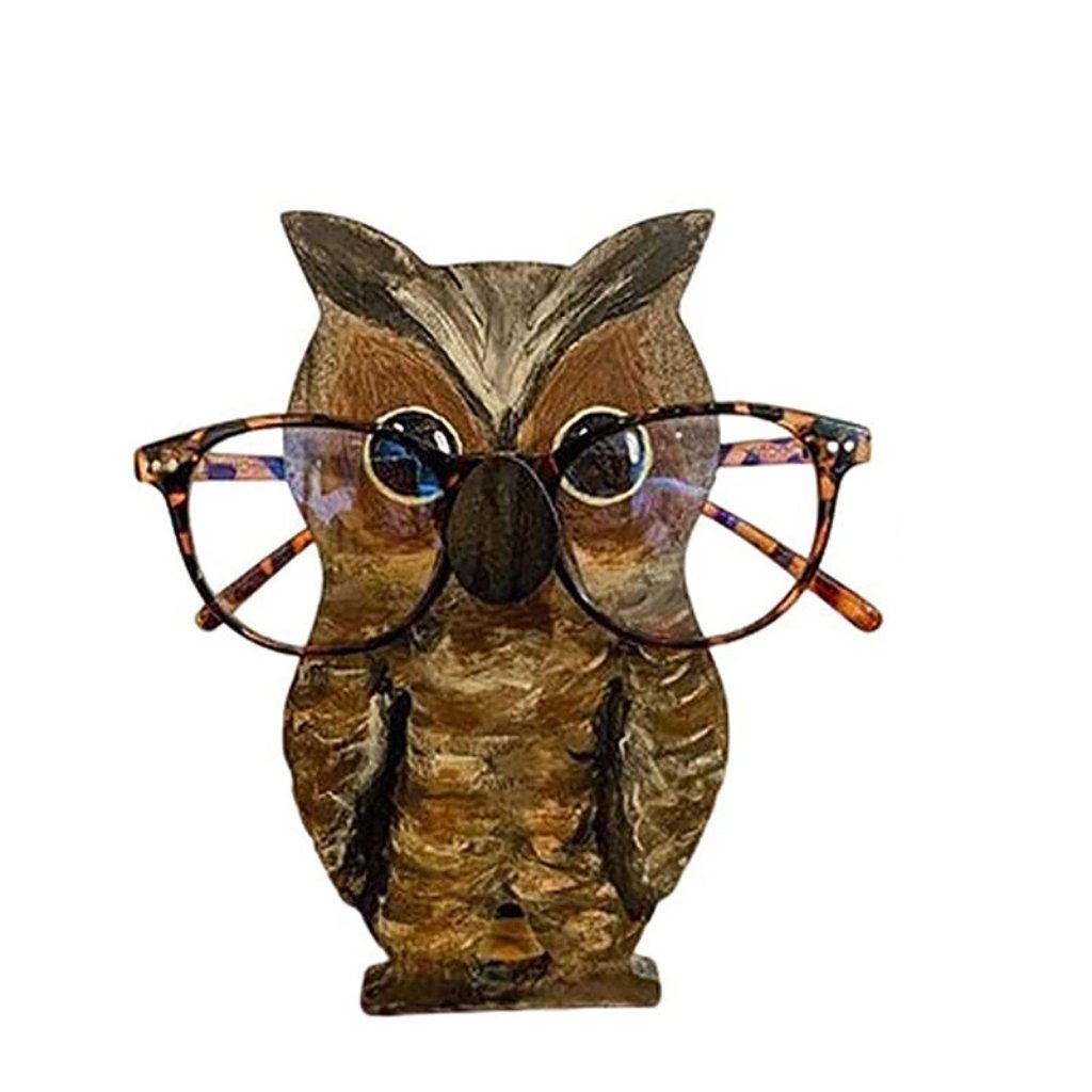 Maliben | Wooden Glasses Stand With Animals