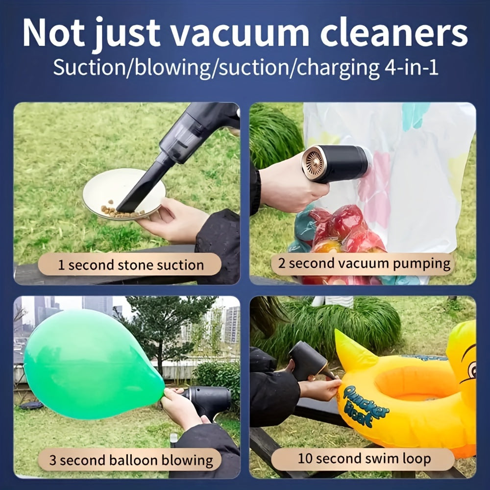 Maliben | 8-In-1 Cordless Handheld Car Vacuum Cleaner